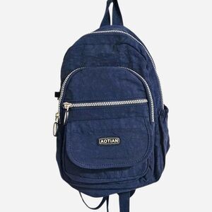 Navy and Blue Backpack